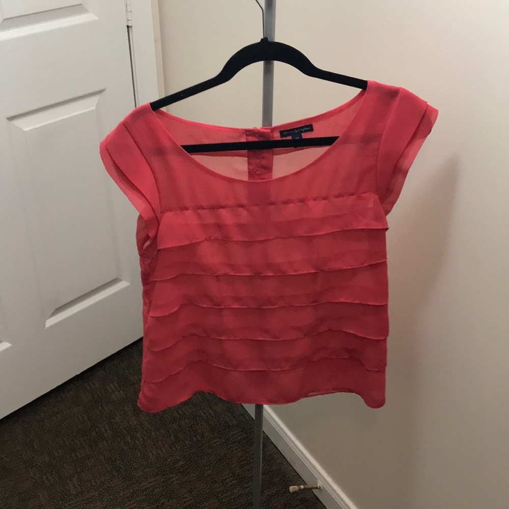 Pink American Eagle Blouse